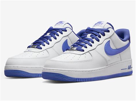 Nike Air Force 1 White Medium Blue Dh7561 104 Release Date Sbd