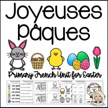 Joyeuses P Ques Easter Les Oeufs De P Ques Easter Eggs French Unit