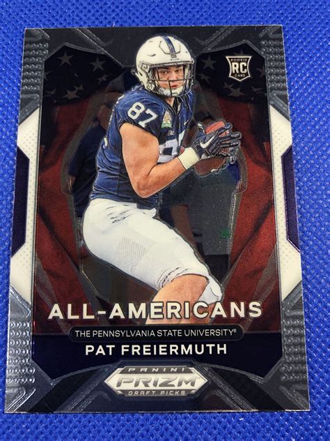 2021 184 Pat Freiermuth Panini Prizm Draft Picks RC All Americans EBay