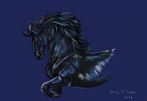 ArtStation - Horse sketch