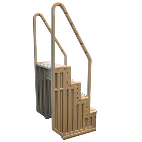 Confer STEP 1VM 4 Step Heavy Duty Above Ground Swimming Pool Ladder