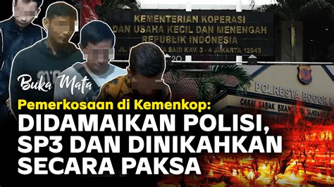 Pemerkosaan Di Kemenkop Ukm Didamaikan Polisi Sp Dan Dinikahkan