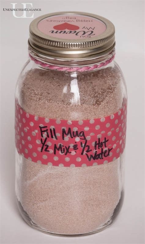 Valentines Day Gift Hot Cocoa With FREE Printable