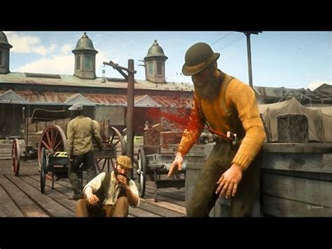 RDR 2 Brutal Sniper Kills Killcam Gameplay Funny Moments Red