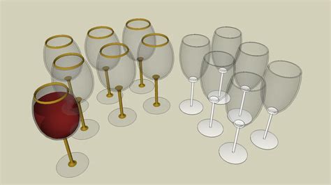 Wine Glasses 3d Warehouse