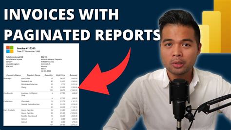 CREATE INVOICES DYNAMICALLY Using PAGINATED REPORTS In Power BI