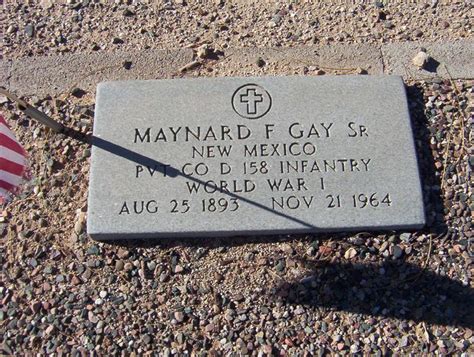 Maynard Franklin Gay Sr 1893 1964 Find a Grave äreminne
