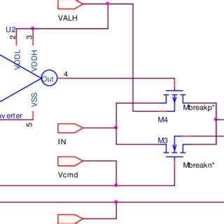 Transmission gate. a) Circuit; b) Symbol. | Download Scientific Diagram