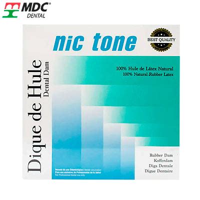 Dique 5 X5 Nic Tone Deposito Dentalmex