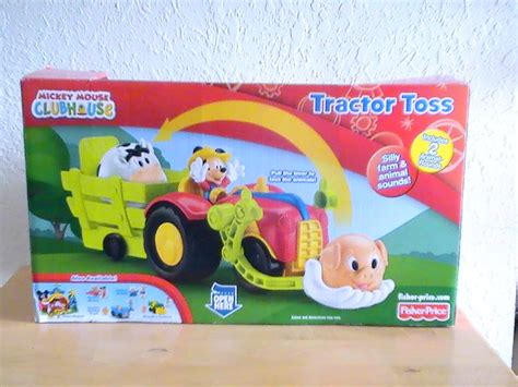 Disney Mickey Mouse Clubhouse Tractor Toss Play Set - Toys, Games, Puzzles