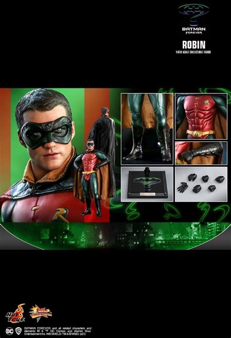 ROBIN Batman Forever 1 6 Scale Figure MMS594 HOT TOYS Cawette Jones