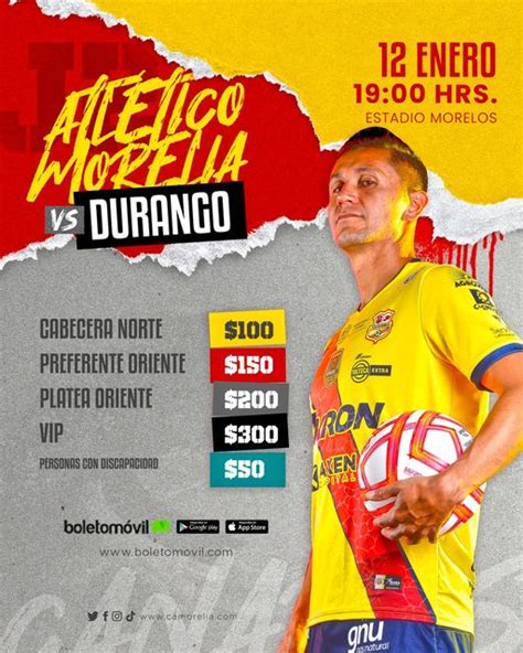 Precios De Los Boletos Para El Debut En Casa De Atl Tico Morelia