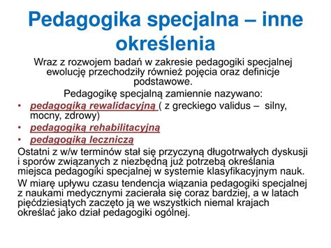 Ppt Podstawy Pedagogiki Specjalnej Powerpoint Presentation Free