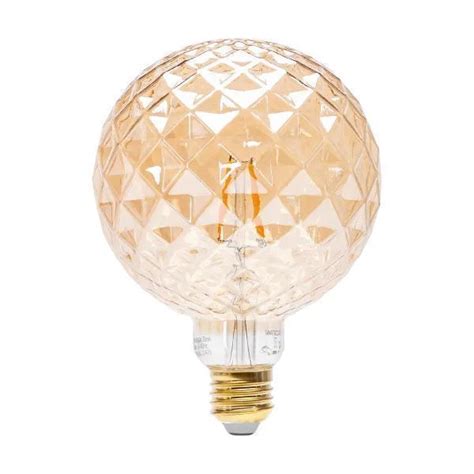 Led Bulb E Pineapple Pineapple Amber Deco Filament W K