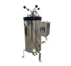 BTI 02 Double Wall Automatic Vertical Autoclave For Laboratory At Rs