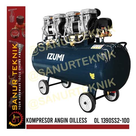 Jual IZUMI OL 1390SS2 100 Kompressor Kompresor Angin Oilless 3 5 HP