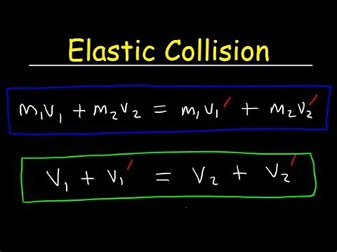 What is collision formula?