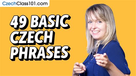 49 Basic Czech Phrases For ALL Situations To Start As A Beginner YouTube