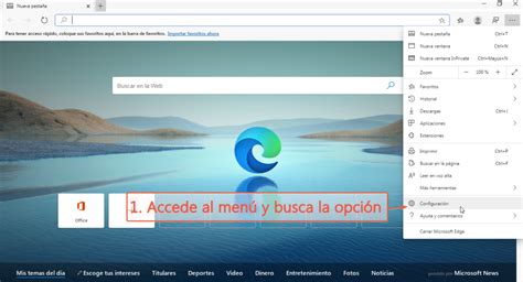 Cómo activar modo oscuro en Microsoft Edge