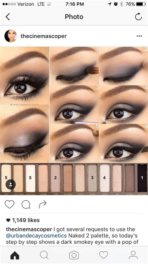 8 Awesome Smoky Eyes You Can Create With Urban Decay Naked Palettes Artofit