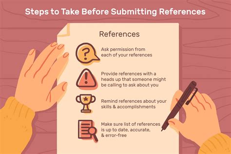 How To Provide A List Of Professional References