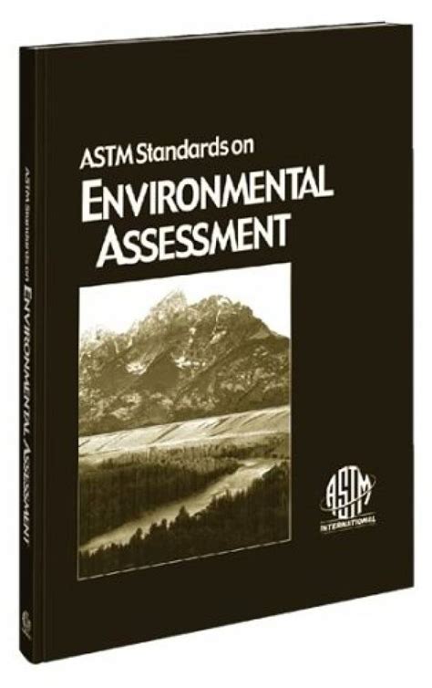 Astm Standards On Environmental Assessment Nhbs Academic