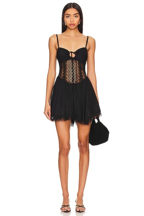 Charo Ruiz Ibiza Paulette Dress In Black Revolve