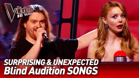 The Most Unexpected Song Choices In The Blind Audition Of The Voice