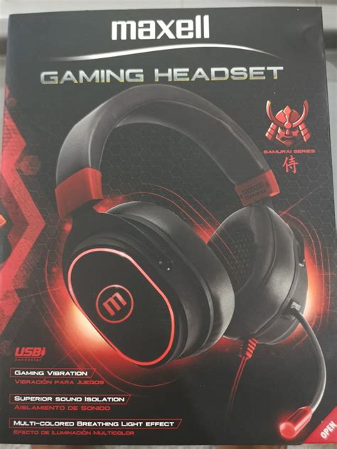 Maxell Gaming Headphone Audio Headphones And Headsets On Carousell