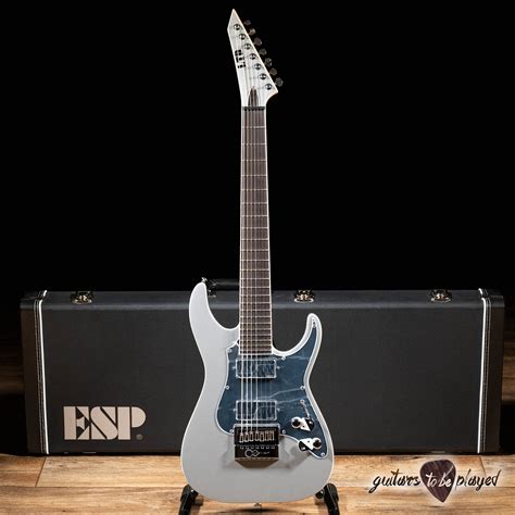 Esp Ltd Ks M 7 Evertune 7 String Ken Susi Guitar Metallic Silver