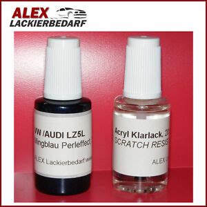 Lackstift Vw Audi Skoda Lz L Mingblau Perleffekt Klarlack X Ml