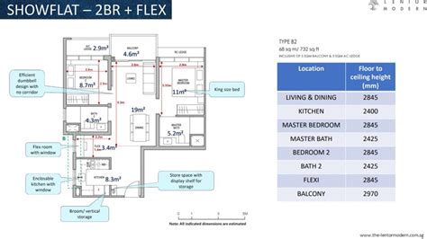 Floor Plan Lentor Hills Residences