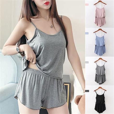 Cheap Camisole Suit Women Summer Fashion Summer Bottoming Shirt Vest