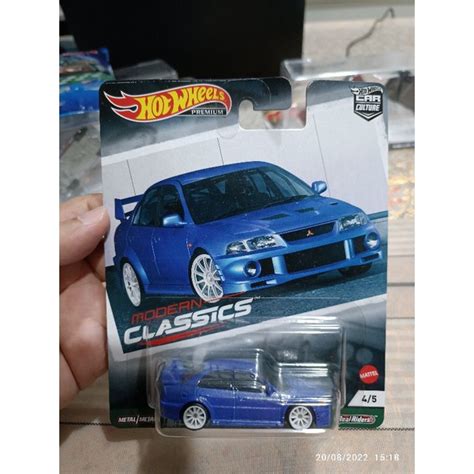 Hot Wheels Mitsubishi Lancer Evolution Vi Evo Modern Classics Shopee Malaysia