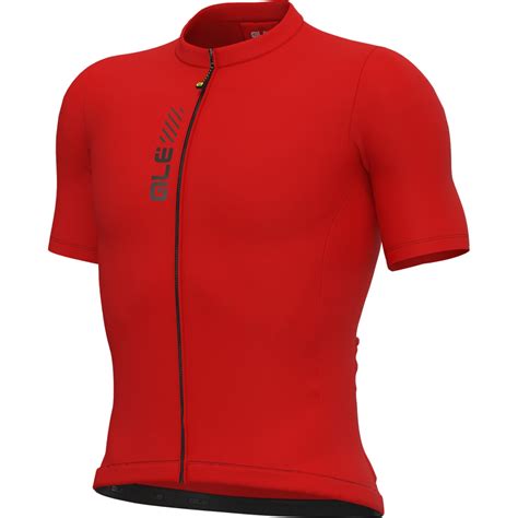 Al Pragma Color Block Kurzarm Trikot Herren Rot Bike