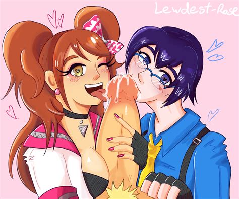 Persona 4 Naoto And Rise By LewdLikeRoses Hentai Foundry