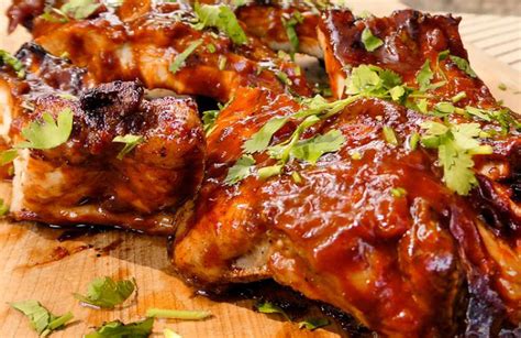 Costillas en salsa BBQ de tamarindo La Nación