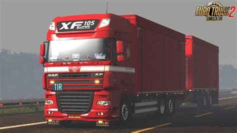 Daf Xf 105 V7 9 Edit By Vadandk 1 46 Ets2 Mods Euro Truck Simulator