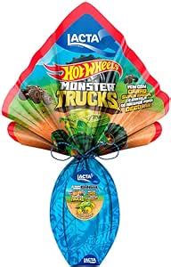 Ovo de Páscoa Lacta Hot Wheels G Amazon br Casa