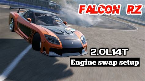 Falcon Rz Mazda Rx7 Swap 2 0L14T Setup Custom Carx Drift Racing 2