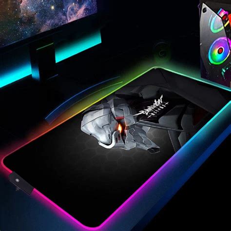 EVANGELION Коврик для мыши Светящийся коврик для мыши, XXL, белый ...