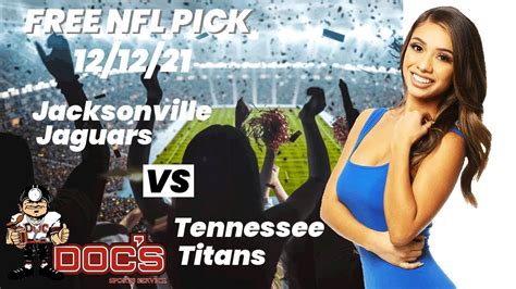 Nfl Picks Jacksonville Jaguars Vs Tennessee Titans Prediction 1212