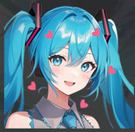 Hatsune Miku Twitch Discord Youtube Yt Stream Emote Emoji Sticker