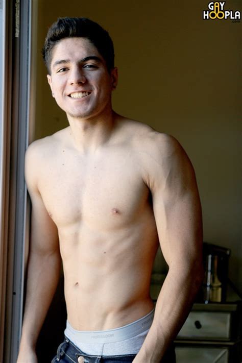 Lucas Garza Wanks His Huge 7 Inch Uncut Cock To A Massive Cum Explosion Naked Gay Porn Pics