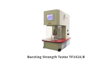 Bursting Strength Tester TF142A B YouTube