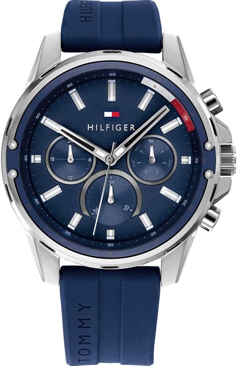 Tommy Hilfiger Herren 46mm Analoge Multifunktions Quarz Uhr