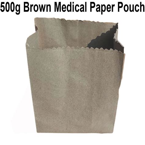 500g Brown Medical Paper Pouch For Medicine At Rs 55 Kg In