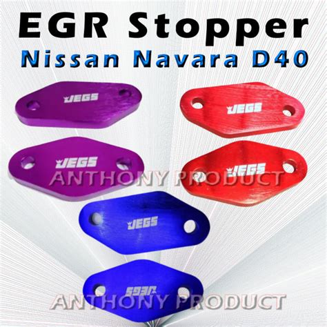 Nissan Navara D40 EGR Stopper Plate EGR Valve Blanking Lazada