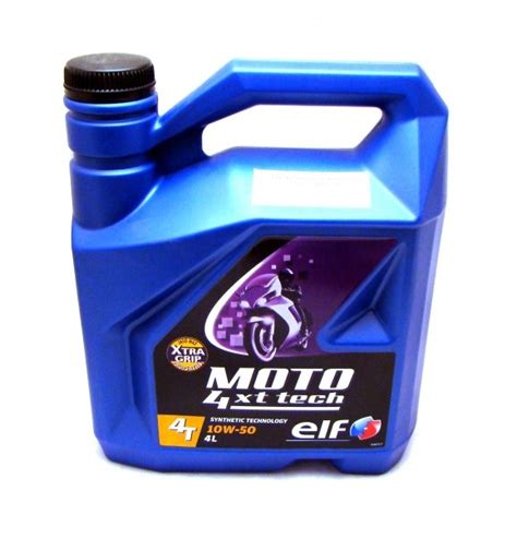 OLEJ ELF MOTO 4 XT TECH 10W50 4 LITRY SYNTETYCZNY Sklep Motocyklowy I