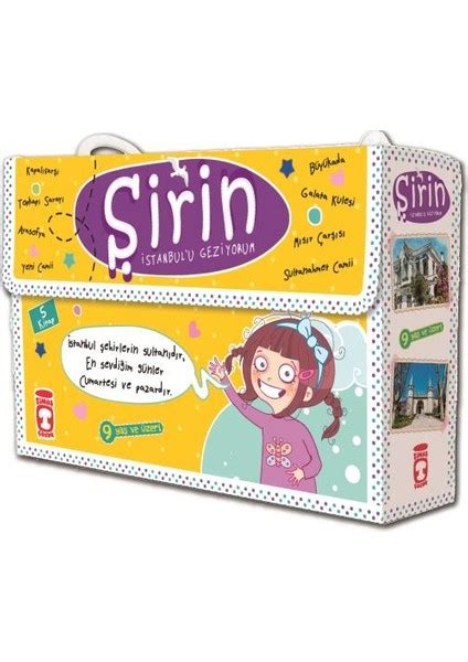 Şirin İstanbulu Geziyorum 1 Set 5 Kitap Birsen Ekim Kitabı